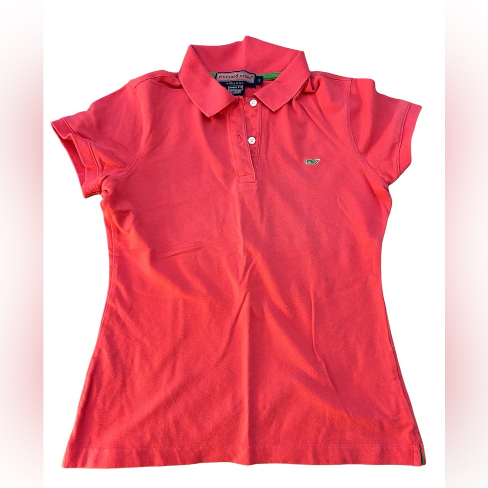 Vineyard Vines “susie fit” women’s pink polo shirt